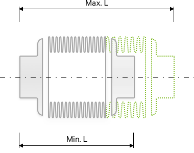 Details about   SPI 19236-M 3 1/2 \" BELLOWS 